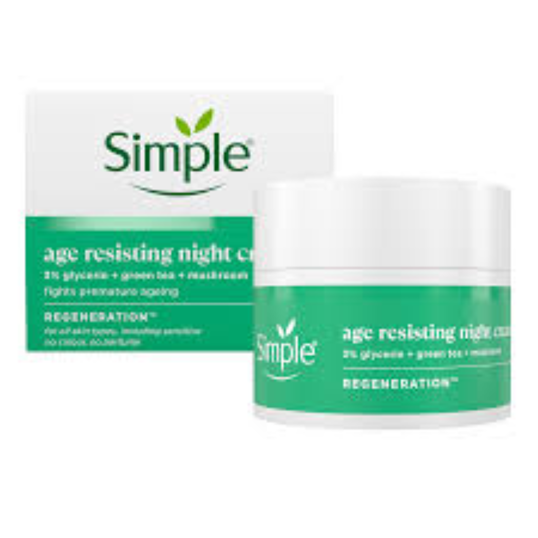 SIMPLE AGE RESISTING NIGHT CREAM 50ML